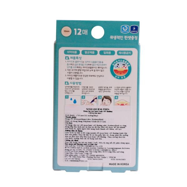 Miếng Dán Mụn Somaderm 12