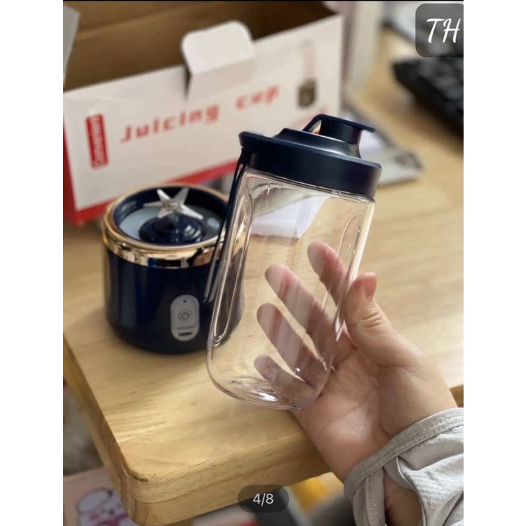 Máy Xay Sinh Tố Cầm Tay Mini Juice Cup 300ml Cao Cấp Thế Hệ Mới , Máy Xay Hoa Quả Nhỏ Gọn Đa Năng Cực Khỏe