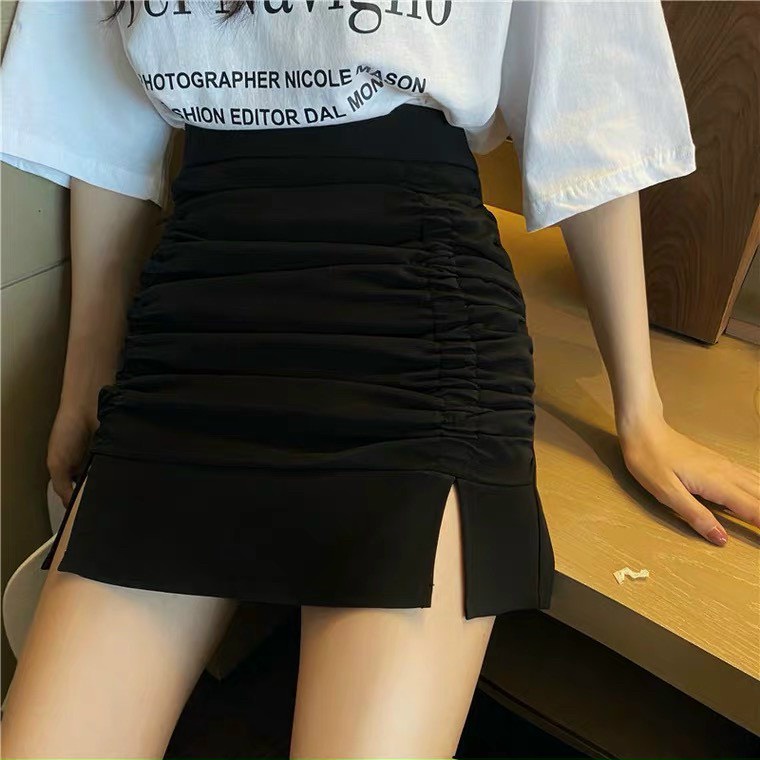 Chân Váy Voan Nhún Xẻ Tà 2 Bên Siêu Ưng Ý C043 | BigBuy360 - bigbuy360.vn