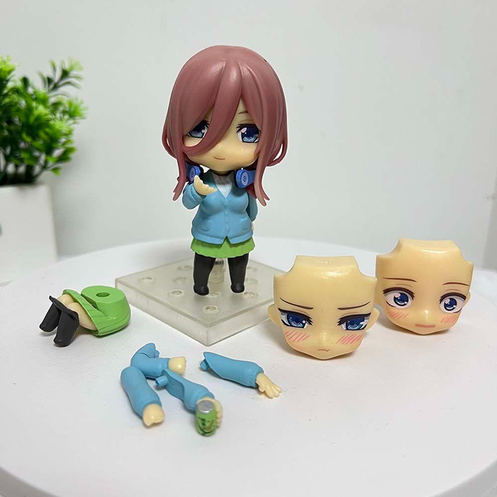 Mmluck Mô Hình Nhân Vật Nakano Miku Đồ Chơi Sáng Tạo Làm Quà Tặng Sưu Tầm Thu Nhỏ Gotoubun No Hanayome Quintessential