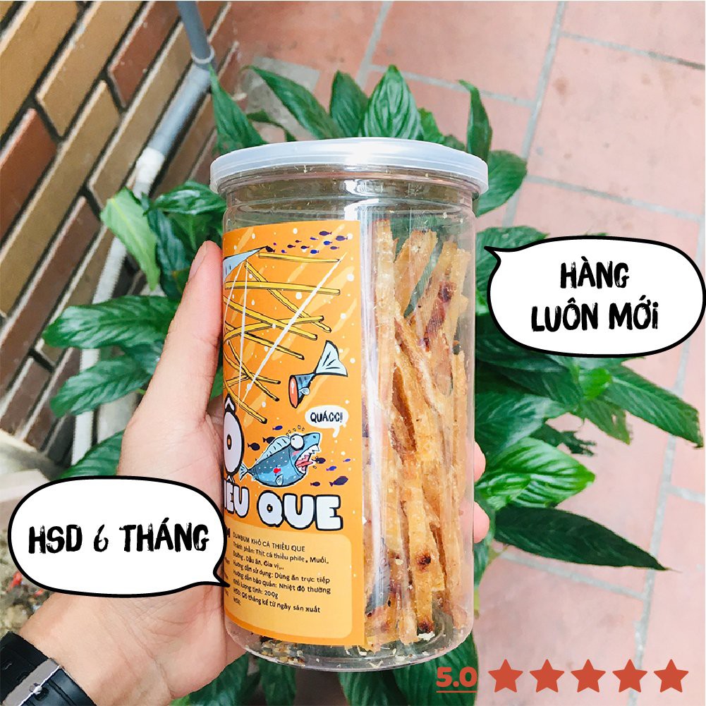 [Mã GROXUAN1 giảm 8% đơn 150K] Khô cá thiều que 180g đồ ăn vặt Hà Nội vừa ngon vừa rẻ