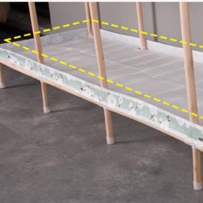 Tủ vải khung gỗ 4 buồng 8 ngăn cotton 100%