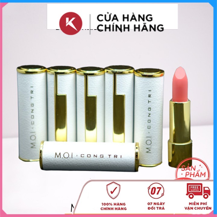 Son Hồ Ngọc Hà M.O.I x CÔNG TRÍ Nhẹ Môi Mềm Mượt Giữ Màu Lâu Trôi Chống Lão Hóa Hương Thơm Cookei NIHOKA SHOP