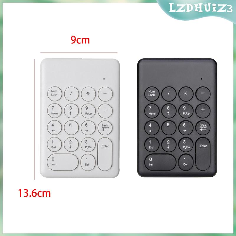 Bàn Phím Số Không Dây 18 Phím 2.4G lzdhuiz3 Dành Cho Laptop / PC