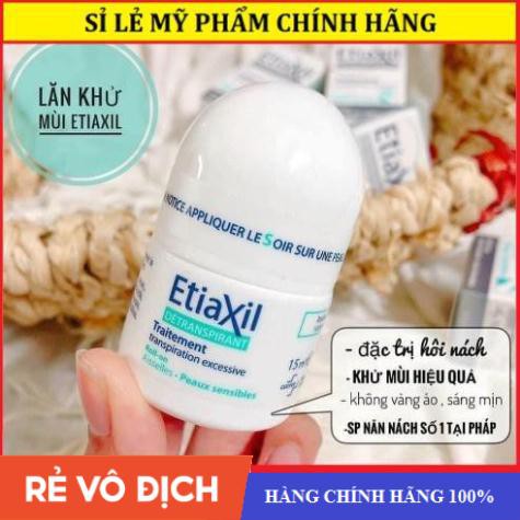 [TEM HÀNG GIẢ] Lăn khử mùi Etiaxil số 1 Pháp - giảm hôi nách - hết ố vàng áo - giảm tiết mồ hôi - lăn nách etiaxil