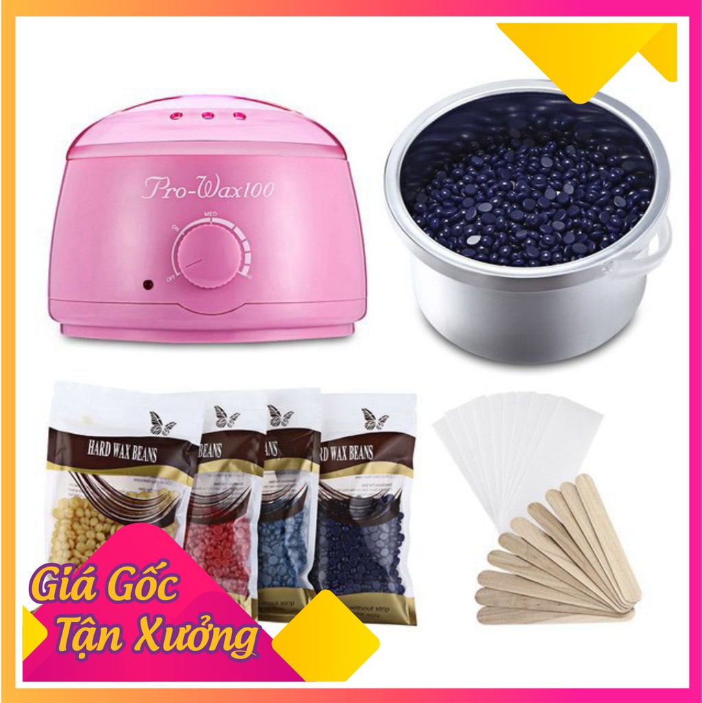 (Giảm Giá Khủng)   Sáp wax lông nóng hạt đậu 100g - 5868 (Xả Kho Cắt Lỗ)