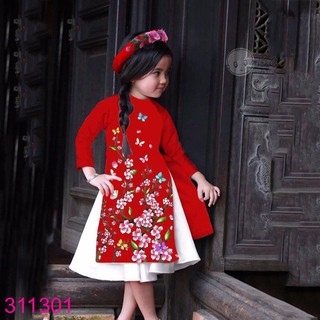 Ao dai cho bé gai