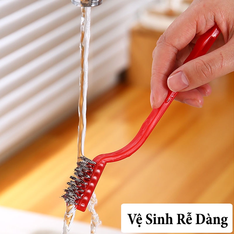 Bộ 3 Bàn Chải Cọ Vệ Sinh Bếp Gas Tiện Lợi - Loại Bỏ Dầu Mỡ Bám Trên Bếp Gas Hiệu Quả - BC 01 - Gia Dụng Tý Tẹo