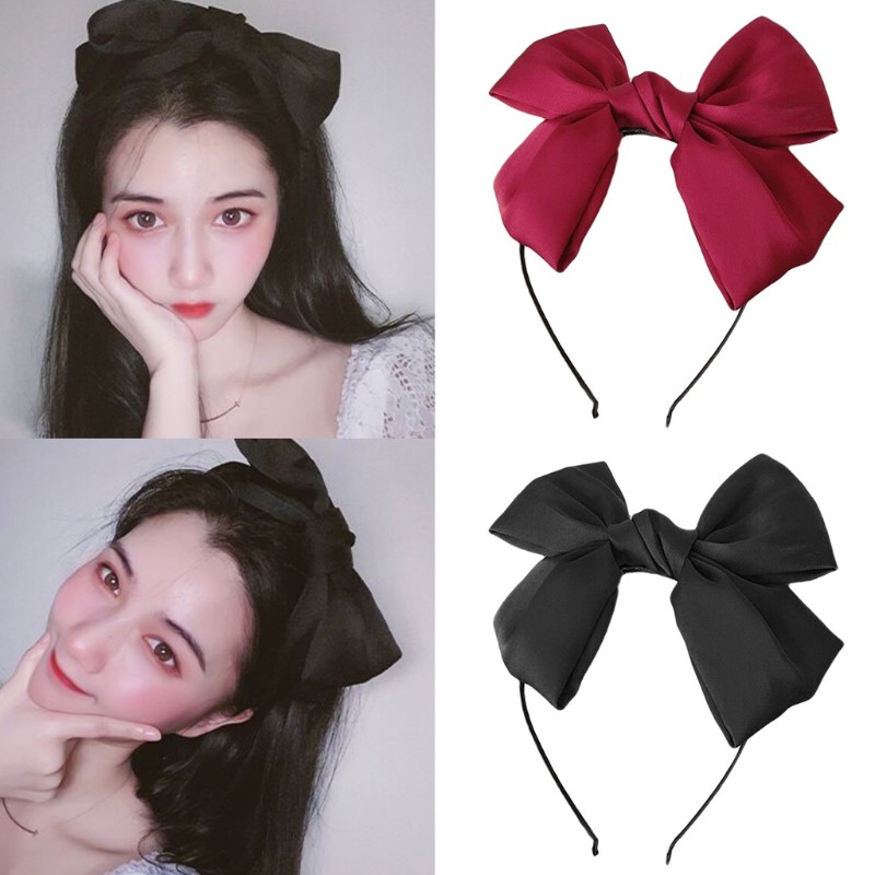 Cài tóc đính nơ thời trang xinh xắn cho nữ