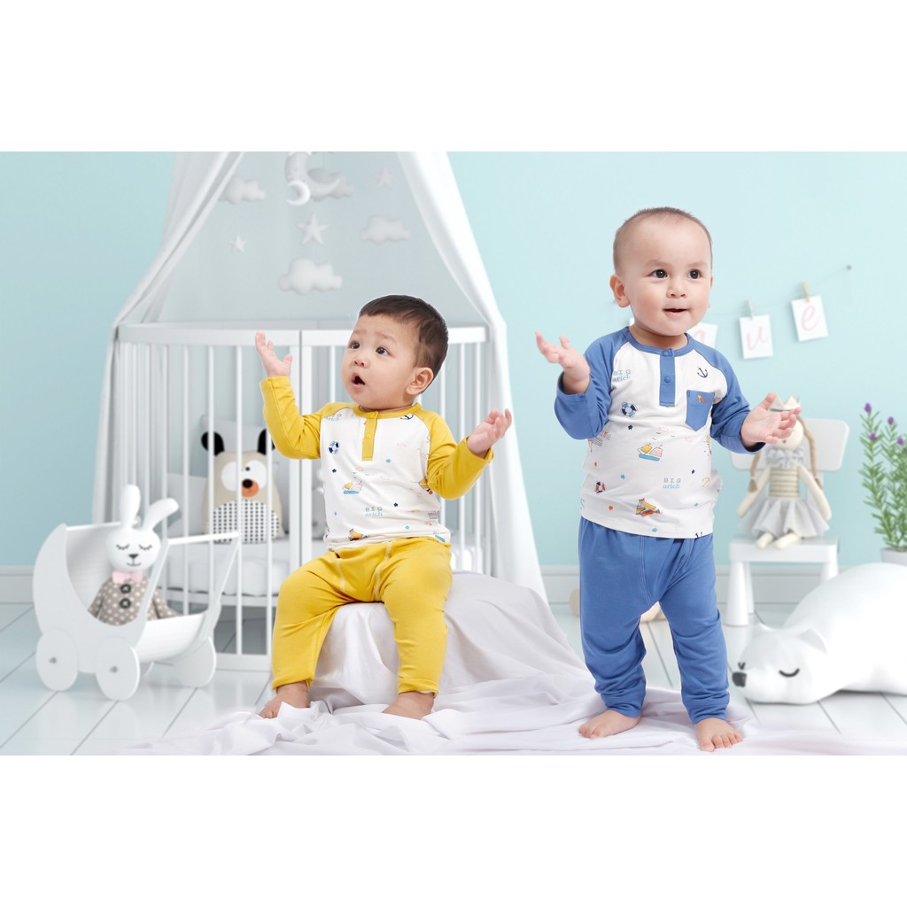 Set trang phục Arich dài trụ họa tiết cho bé yêu từ 6m - 4y