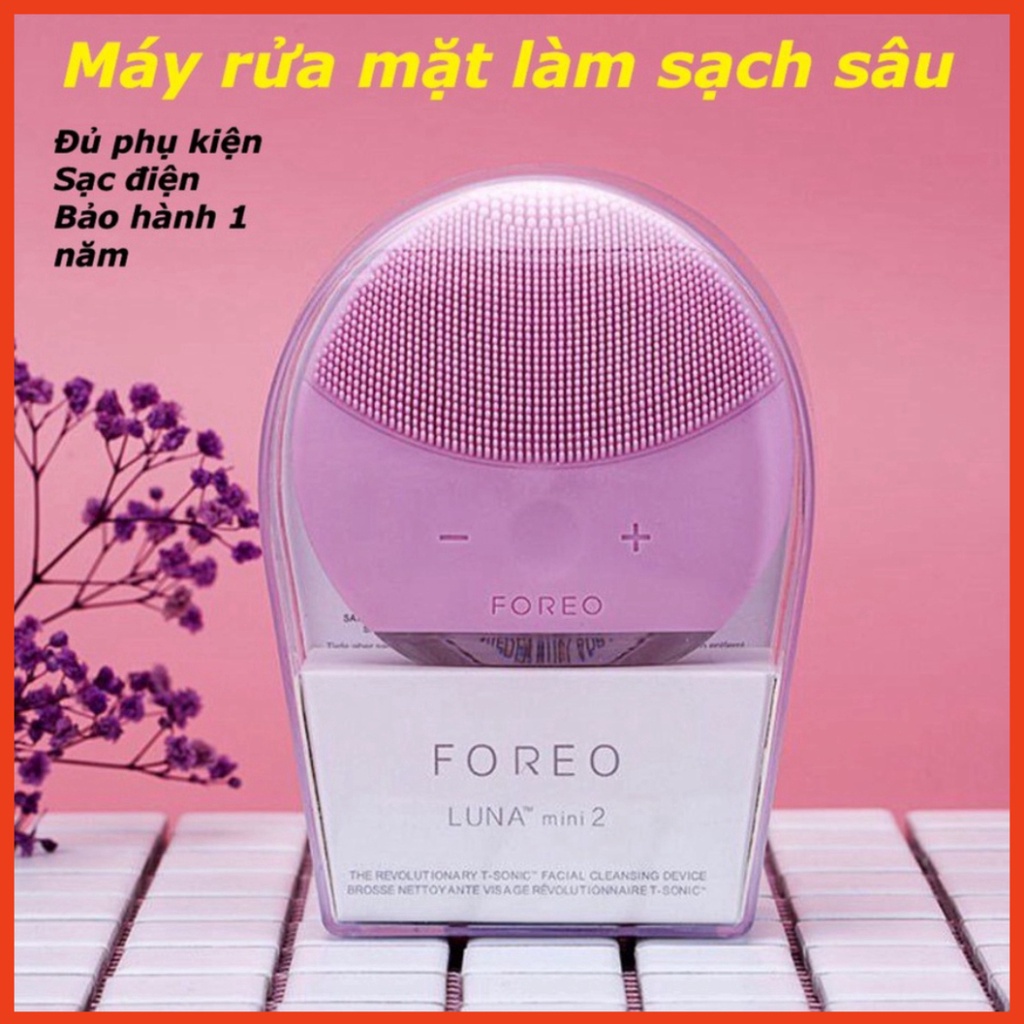 Máy Rửa Mặt Cao Cấp Rung Sóng Siêu Âm Sonic 4.0 - Máy Rửa Mặt Sạch Sâu Da Mặt