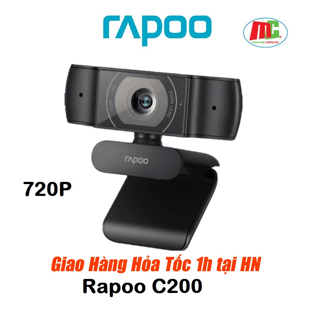 Webcam Rapoo C200 HD 720P - Hàng Chính Hãng | BigBuy360 - bigbuy360.vn