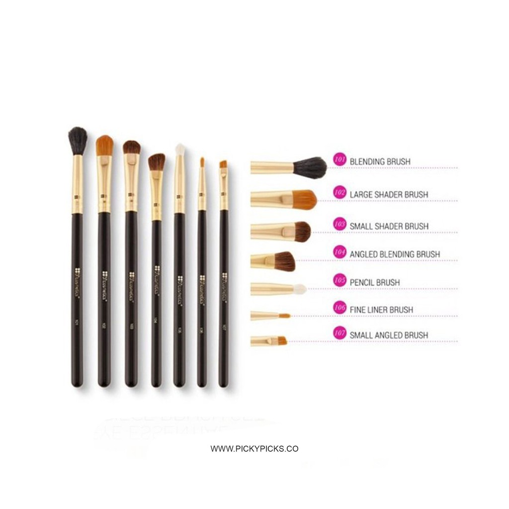 Bộ Cọ 7 cây BH Cosmetics Eye Essential (7 Pieces Brush Set)