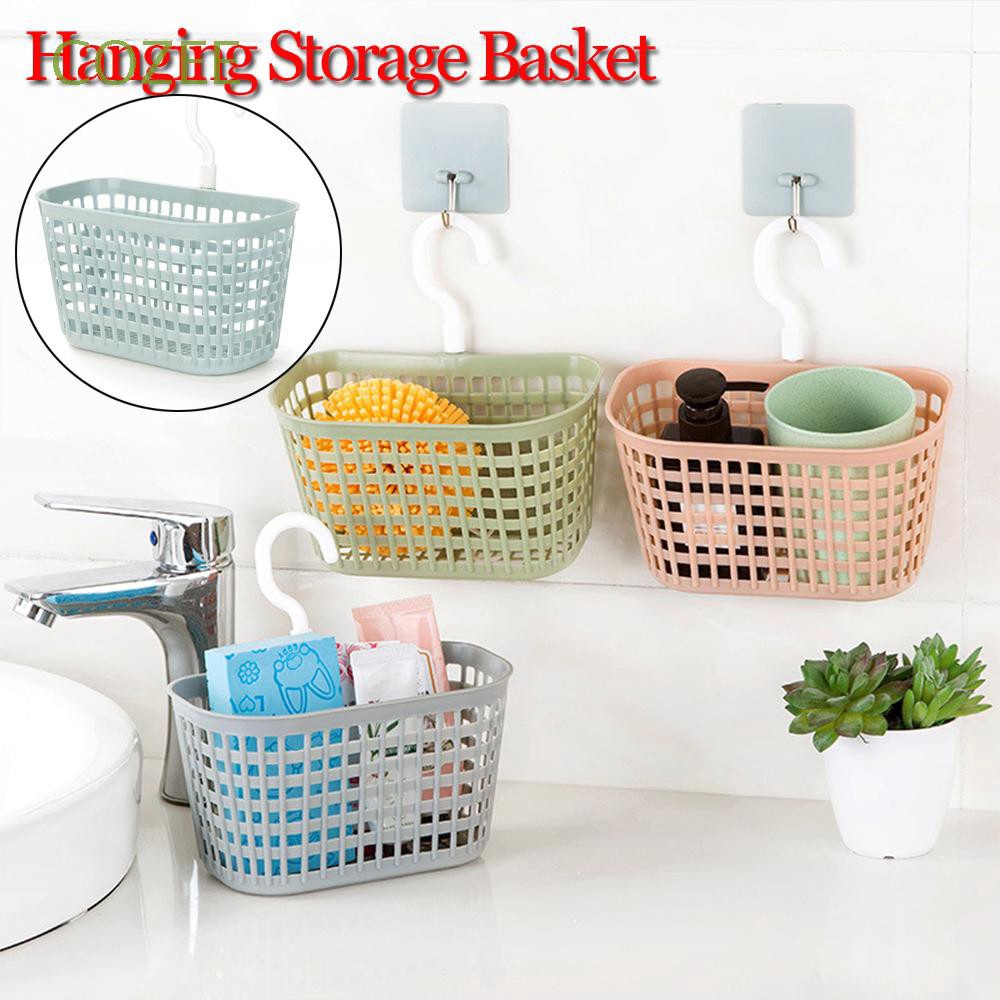 Rổ treo bồn rửa chén, nhà tắm có móc Việt Nhật (3241) - Rổ nhựa có móc treo đồ đa năng tiện ích _ Br01441