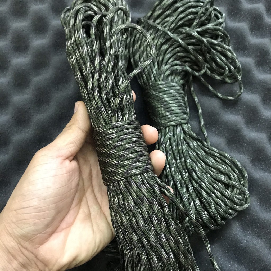 1 Mét Dây Dù Paracord Siêu Bền 9 Lõi