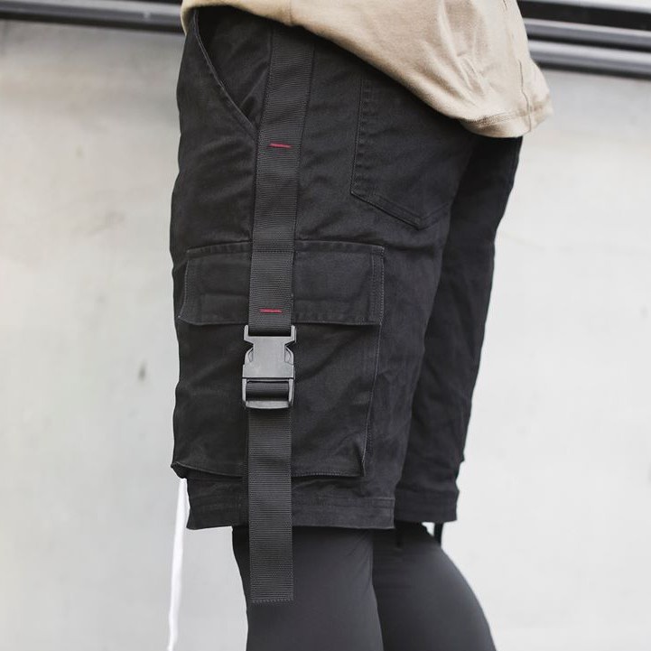 Quần Đùi Short Kaki Nam Cao Cấp Vải Co Giãn, Dày Dặn, Lưng Thun Thoải Mái, Túi Hộp Khóa Gài Thời Trang, Cá Tính SK006