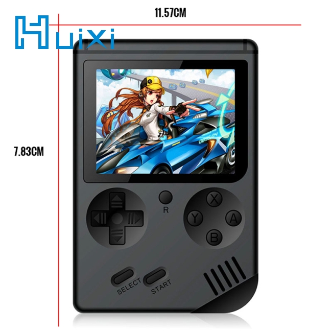 Máy chơi game cầm tay mini 8-Bit màn hình màu LCD 3" phong cách Retro
