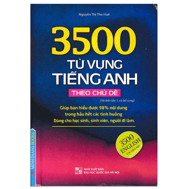 Sách - 3500 từ vựng tiếng Anh theo chủ đề (bản màu)