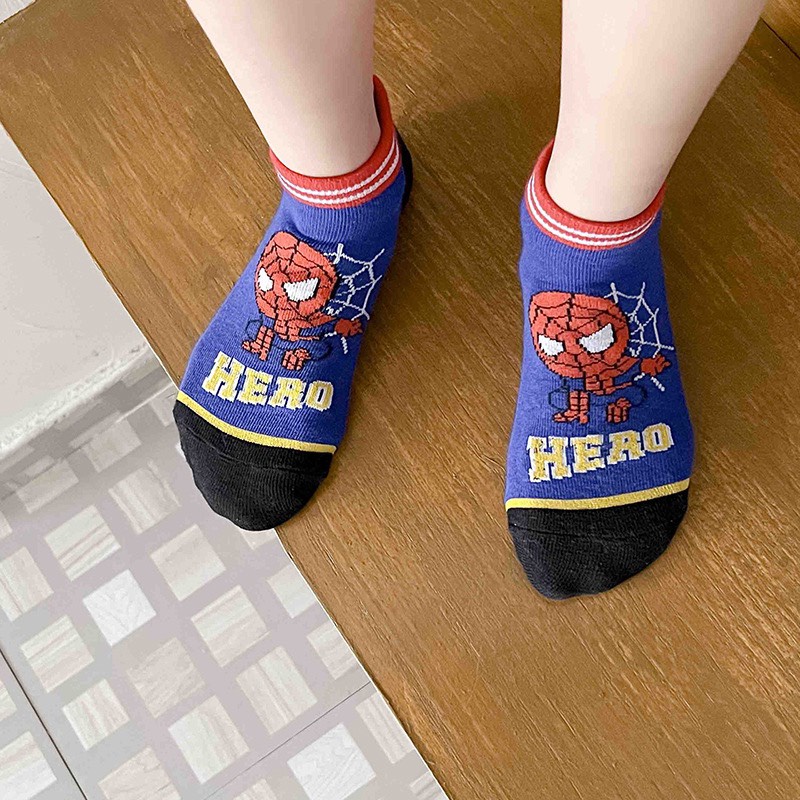 Combo 10 Đôi Tất Vớ Hình Siêu Nhân Cho Bé Siêu Yêu