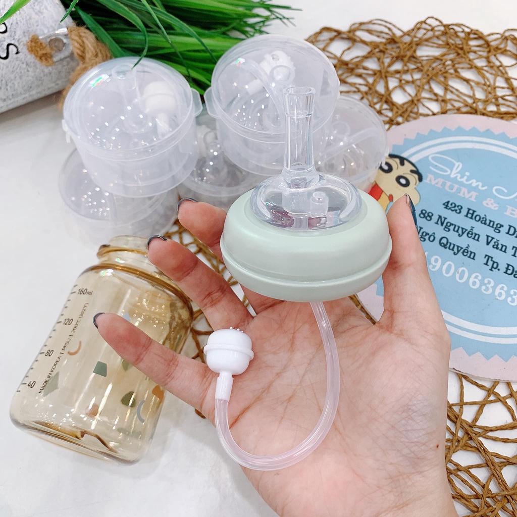 Bộ ống hút thay thế bình ti cổ rộng