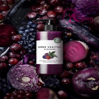 Sữa rửa mặt thải độc rau củ Super Vegitoks Cleanser 300ml