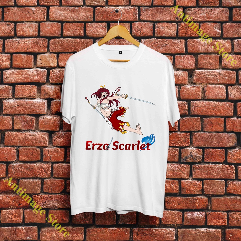 [SALE GIÁ ĐẸP]💞 Áo Thun Erza Scarlet - Áo Thun Fairy Tail đẹp - chất lượng cao - FRT-047