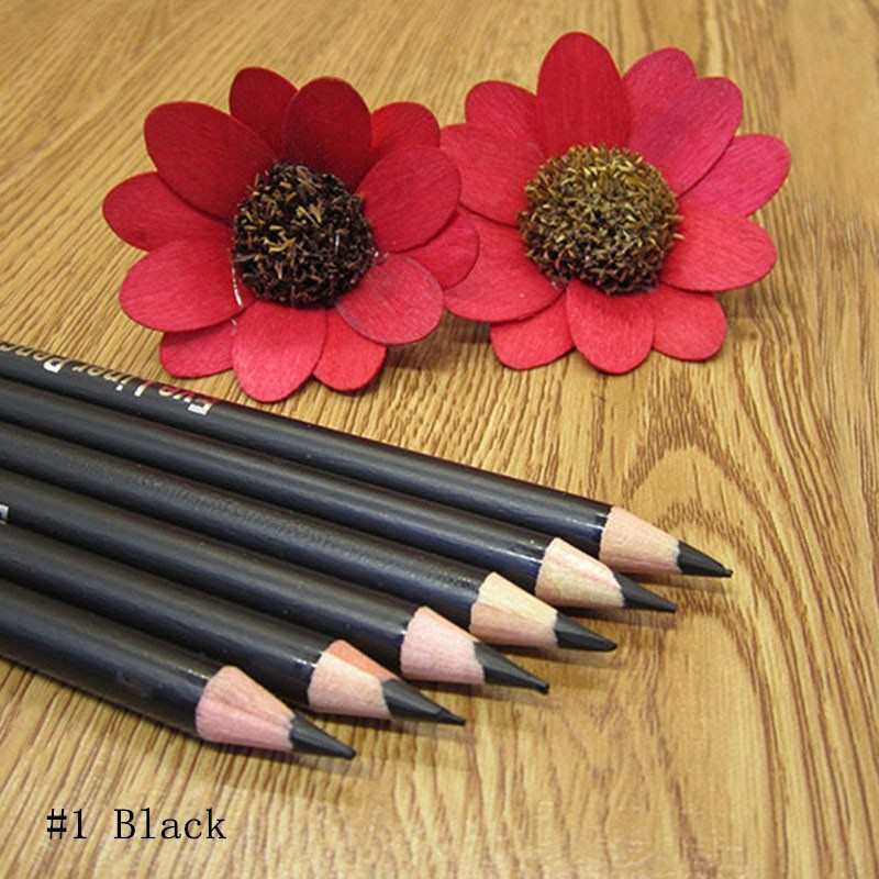 Bút Kẻ Mắt Màu Đen/Cà Phê Chống Thấm Nước Lâu Trôi