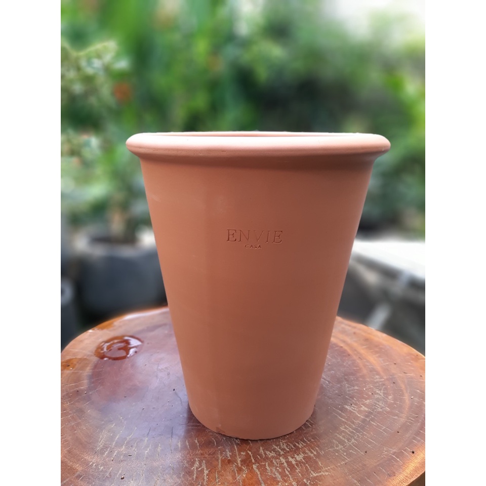 Chậu đất nung 21x27cm