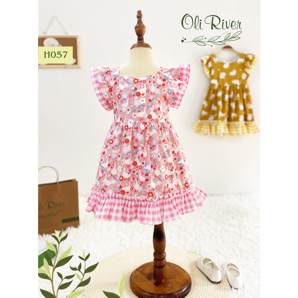 ĐẦM CÁNH TIÊN BÈO NHÚNG IN HÌNH ĐỘNG VẬT DỄ THƯƠNG