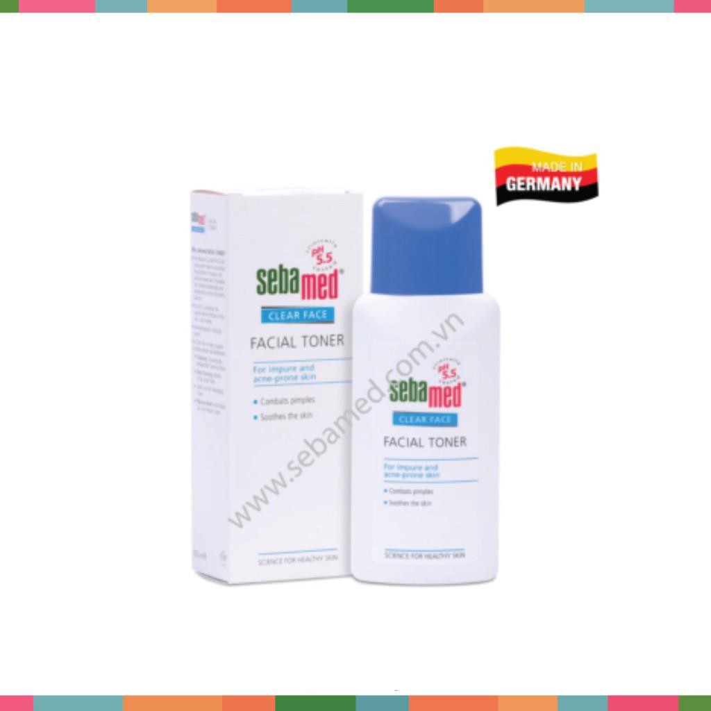 TONER CÂN BẰNG DA VÀ SE KHÍT LỖ CHÂN LÔNG SEBAMED pH5.5 - ĐỨC - 150ML