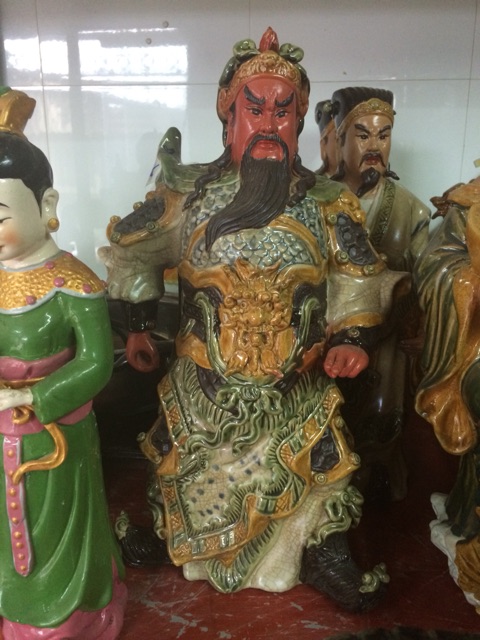 Tượng quan công cao 40cm