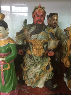 Tượng quan công cao 40cm
