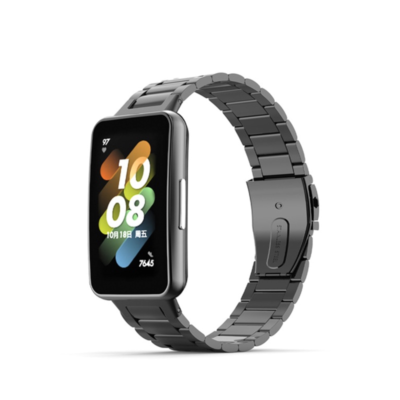 Dây Đeo Thay Thế Chất Liệu Kim Loại Dạng Lưới Thời Trang Cho Huawei Band 7
