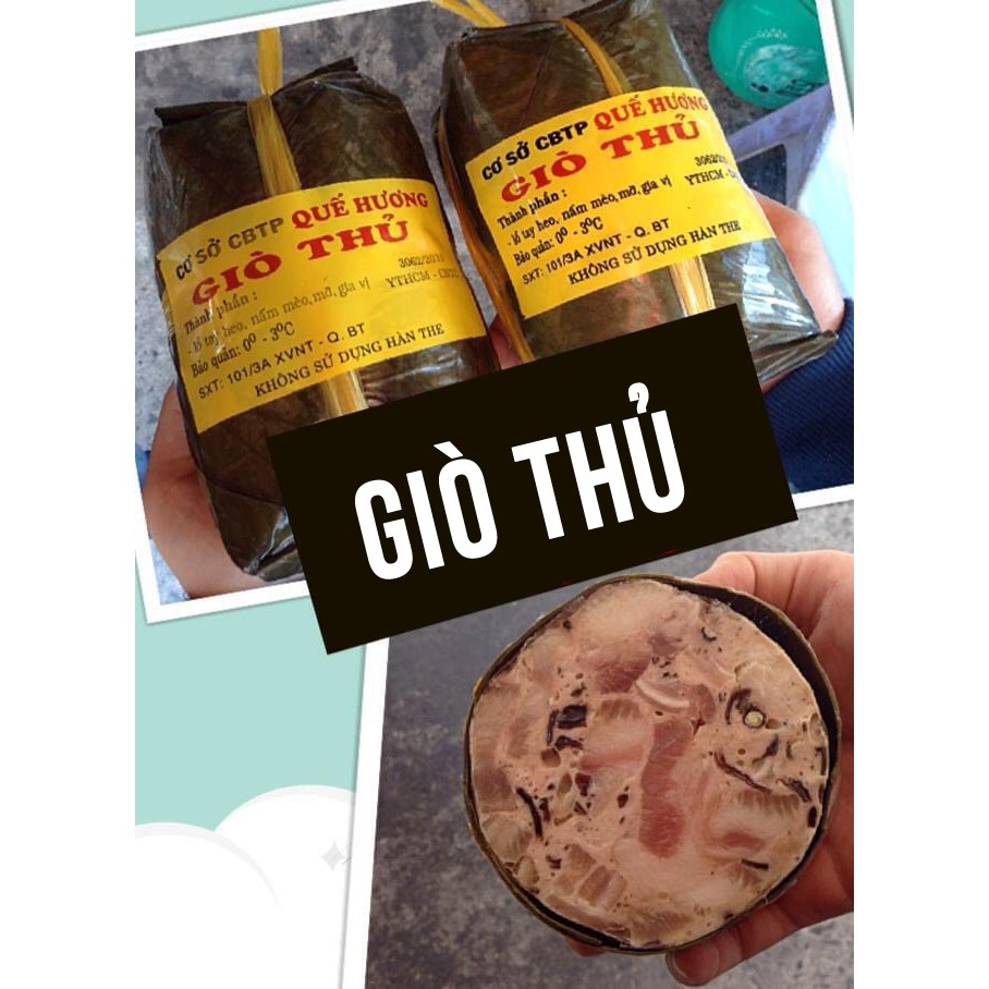 Chả Lụa / Chả Chiên / Chả Quế / Giò Thủ - 500gr Quế Hương loại ngon không hàn the | BigBuy360 - bigbuy360.vn
