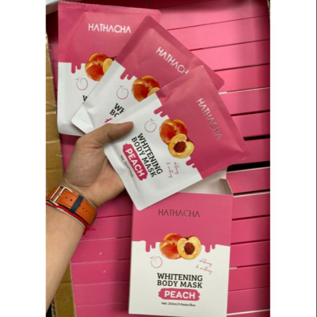 [💥COMBO 3MASK] Ủ truyền trắng, dưỡng da toàn thân Đào HATHACHA | BigBuy360 - bigbuy360.vn