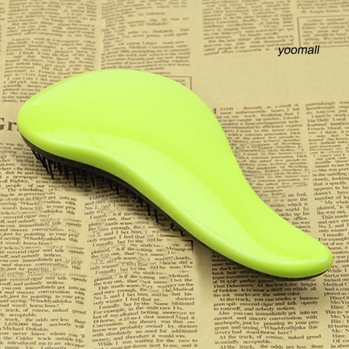 [Hàng mới về] Lược mát xa da đầu gỡ rối tóc với tay cầm thời trang chuyên dụng cho tiệm làm tóc