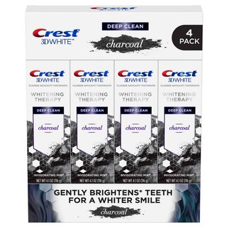 Kem đánh răng than hoạt tính CREST 3D WHITE CHARCOAL