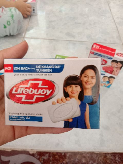 Xà bông cục Lifebuoy 90gr