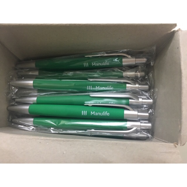 Combo 10 Bút bi quà tặng bảo hiểm Manulife