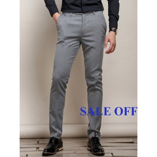 QUẦN ÂU NAM MÀU GHI TỐI DÁNG ĐẸP SIÊU RẺ