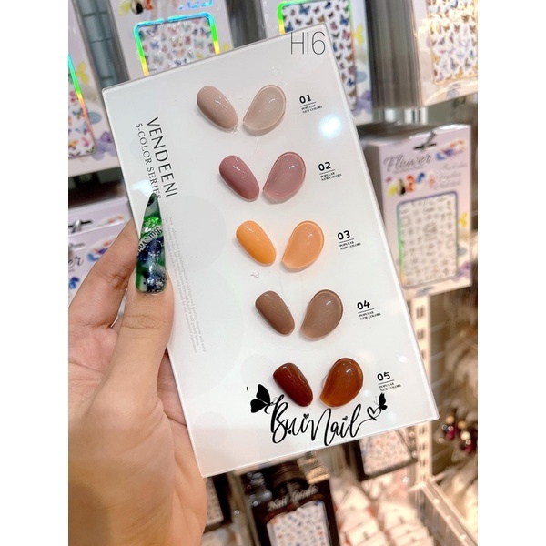 SET SƠN VEDENNI 5 MÀU