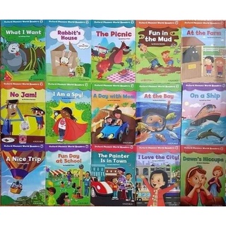 Oxford phonics world readers bộ 15 cuốn kèm file nghe