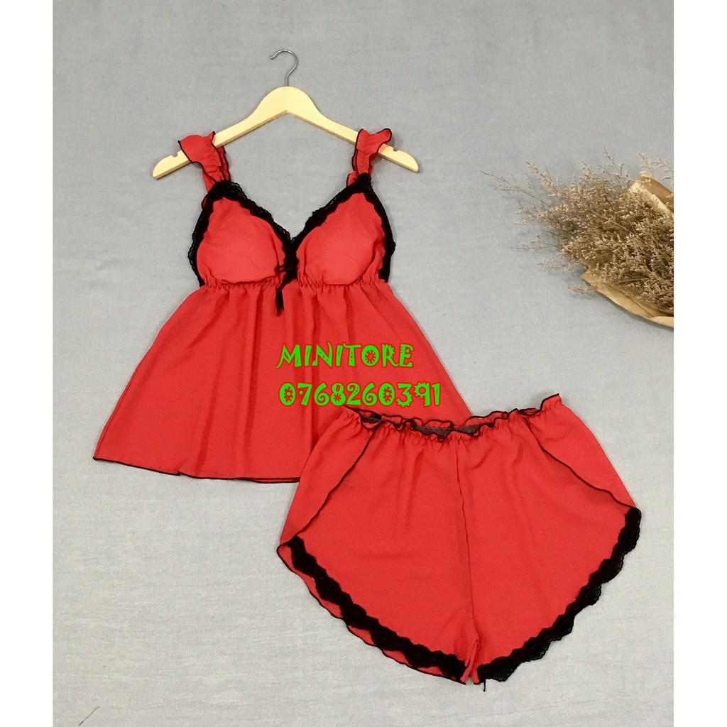 [SIZE 60-90KG] BỘ VOAN BIGSIZE CÓ MÚT, VOAN MỊN MÁT MỎNG GỢI CẢM - Bigsize voan cánh tiên