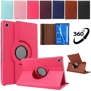 Bao Da Nắp Gập Xoay 360 Độ Cho Máy Tính Bảng Lenovo Tab M10 Fhd Plus Tb-X606F / Tb-X606X 10.3"
