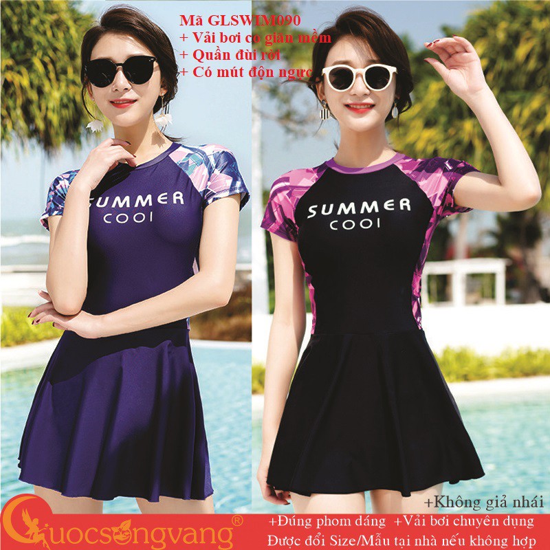 Váy đầm đi biển quần rời GLSWIM090 Cuocsongvang