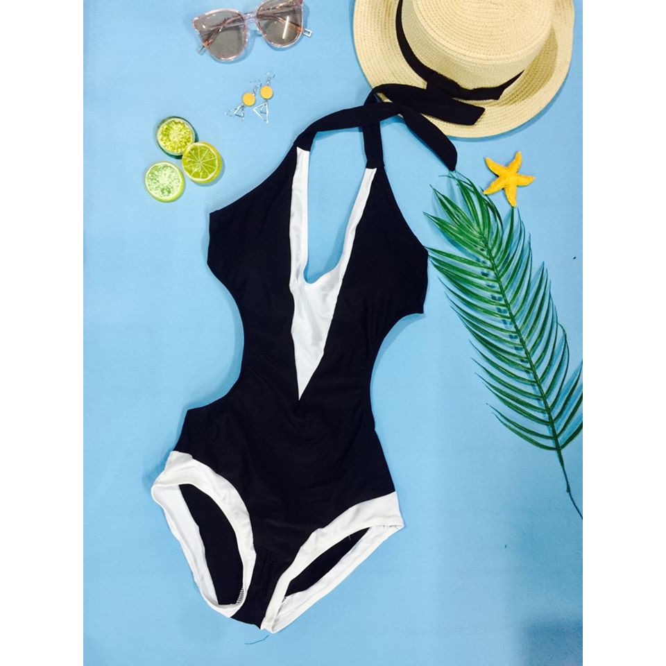 Bikini liền mảnh đen sexy mặc đi biển đi bơi ( Hàng chuẩn loại 1) | BigBuy360 - bigbuy360.vn