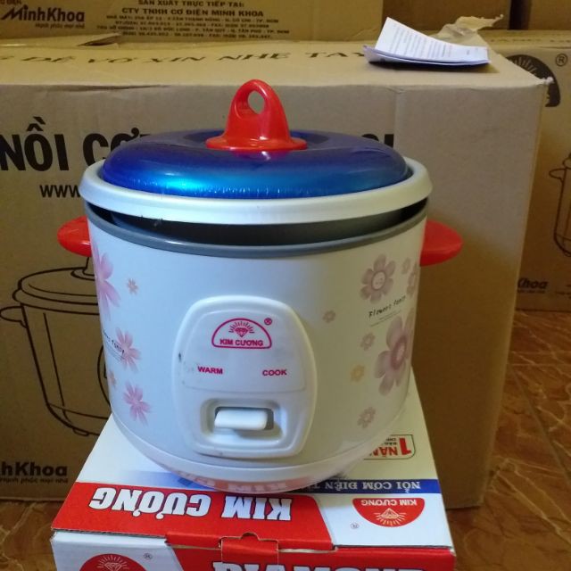 NỒI CƠM ĐIỆN  KIM CƯƠNG NẮP RỜI ĐU SIZE 0,6L-1.2L-1.5L-1.8L-2.2L-2.8 Lít KC