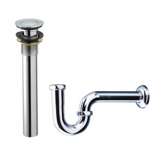 Bộ xi phông, bộ xã chậu lavabo,bộ xã chậu rửa mặt đồng mạ crom chống hôi cao cấp x03
