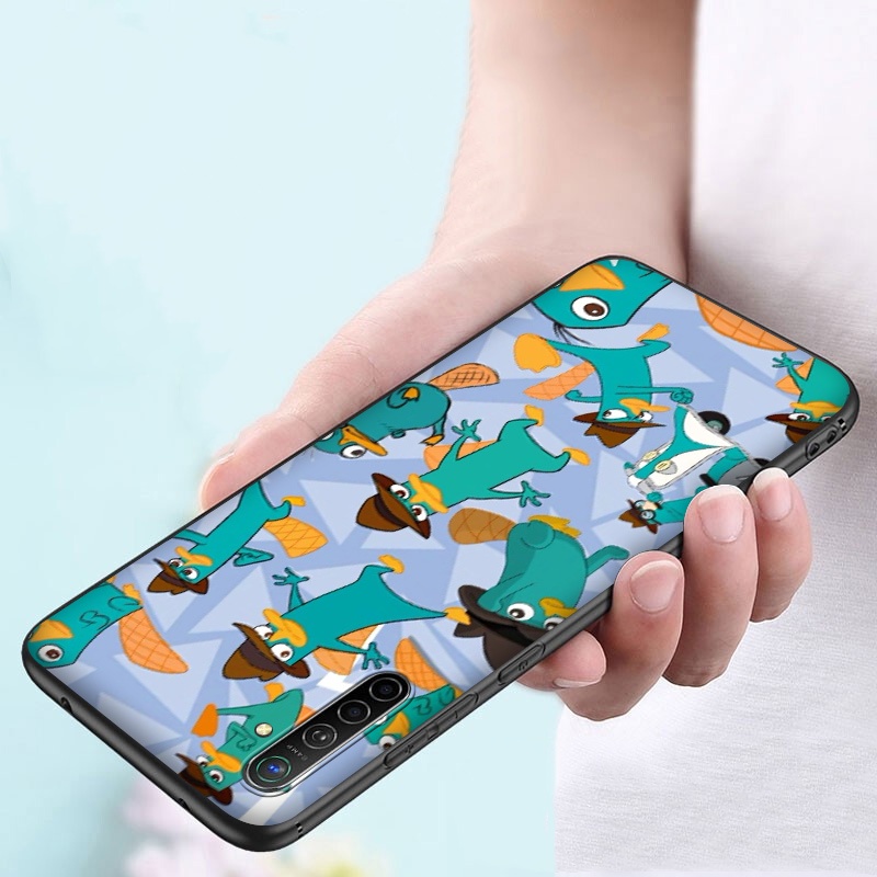 OPPO A53 A32 F11 Reno 2 3 4 Z 2Z 2F Pro 2020 TPU Soft Silicone Case Casing Cover PZ15 Anime Phineas and Ferb