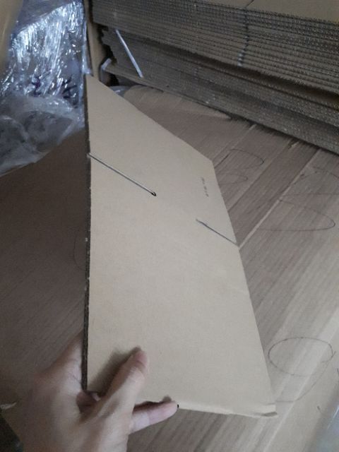 10 hộp carton đóng hàng 16x20 cao 6cm